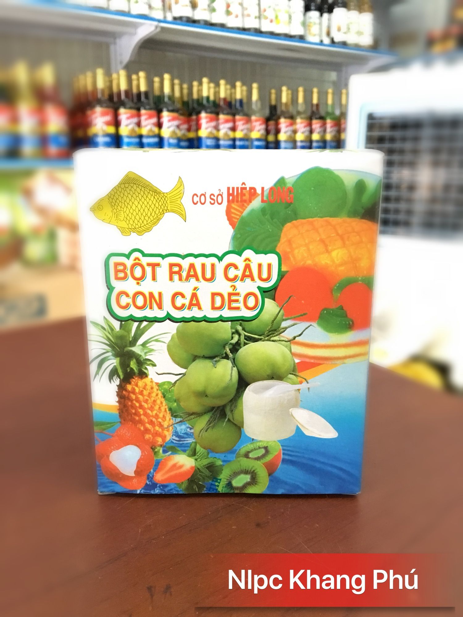 Rau Câu Con Cá Dẻo