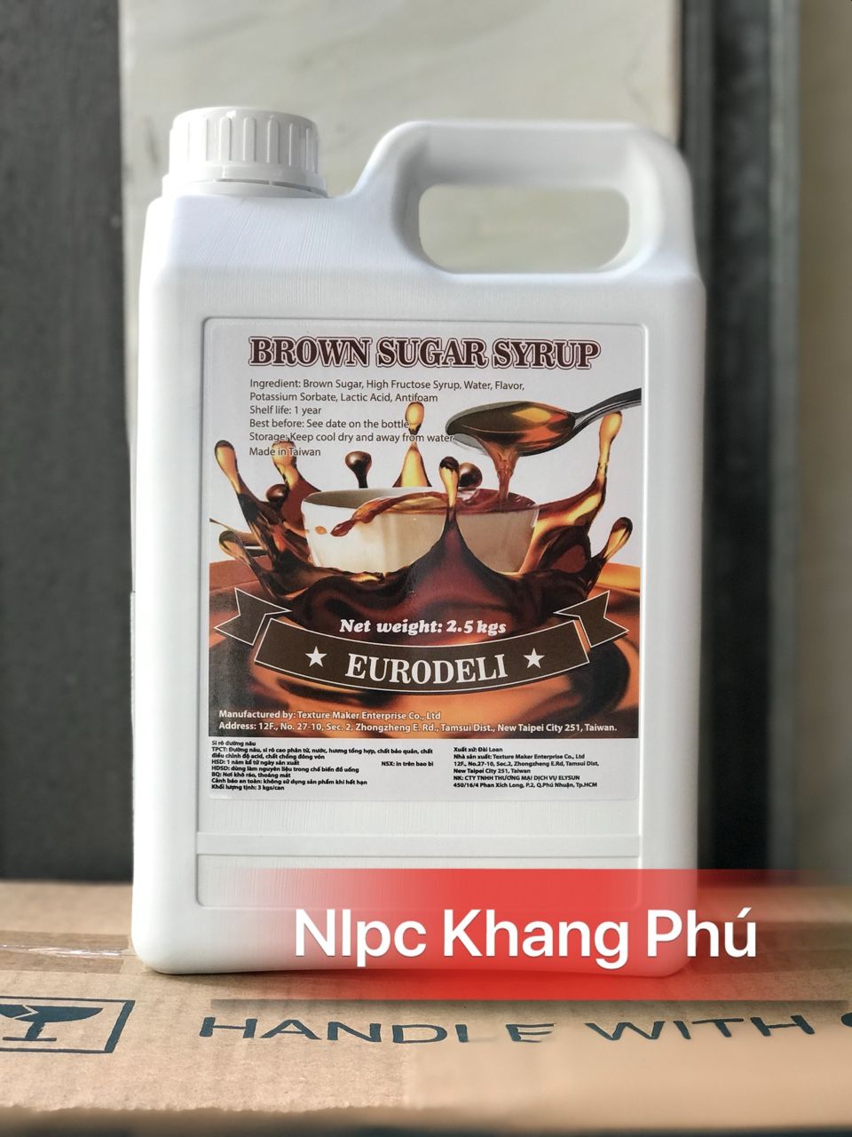 Syrup Đường Đen - Đài Loan (2.5kg)