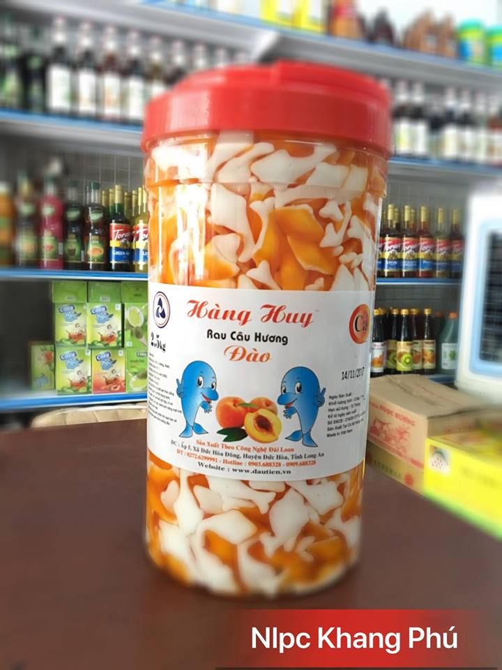 Rau câu Cá đào - Hàng Huy