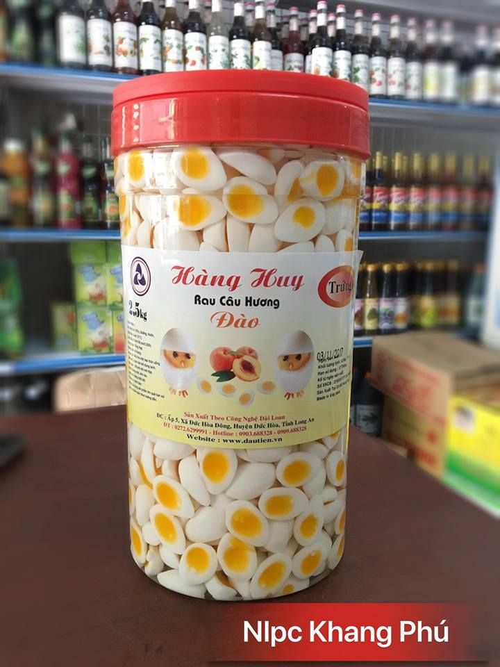 Rau câu Trứng đào - Hàng Huy