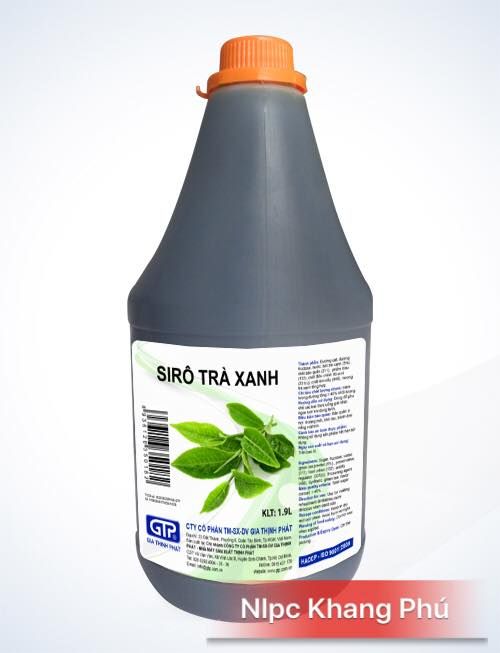 Siro Trà Xanh GTP (1,9L)