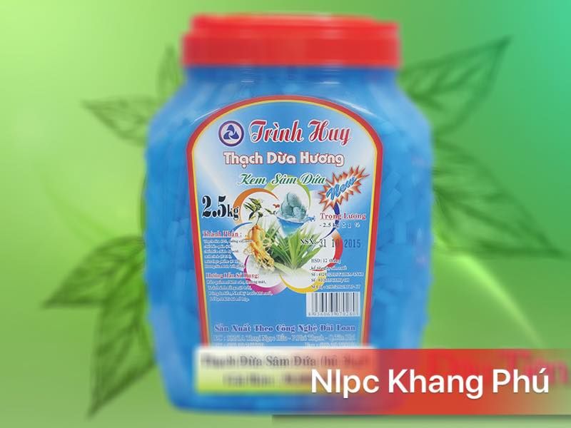 Thạch dừa Kem Sâm dứa TH - 2,5kg