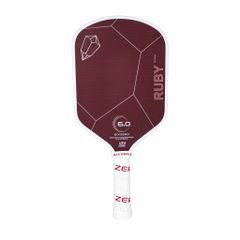 VỢT PICKLEBALL SIX ZERO RUBY WHITE AND RED