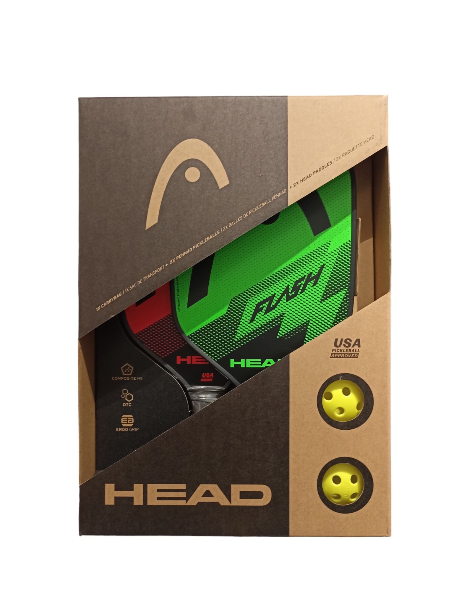 SET vợt pickleball HEAD PACK_ FLASH