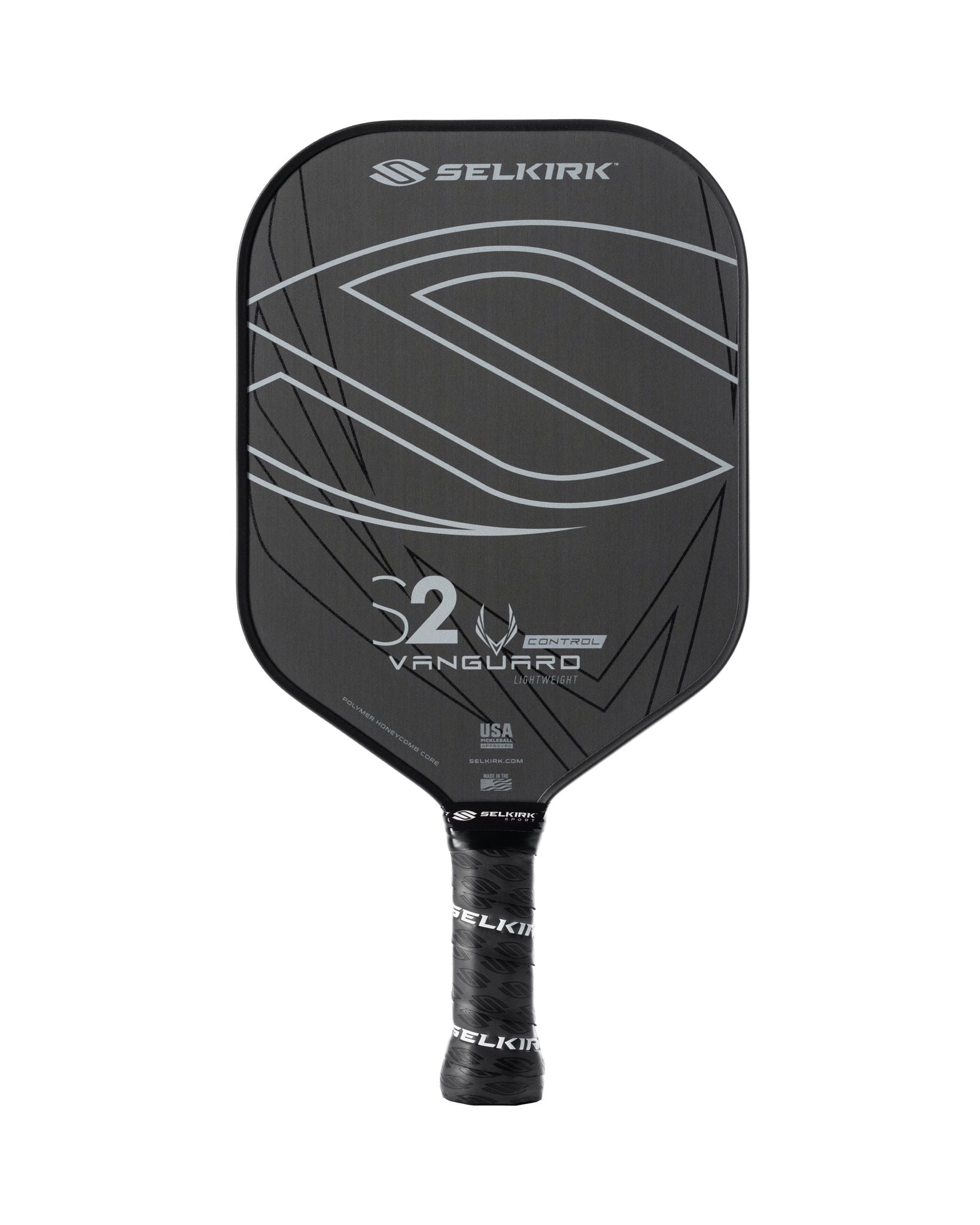 VỢT PICKLEBALL SELKIRK VANGUARD CONTROL S2 LIGHTWEIGHT RAW CARBON
