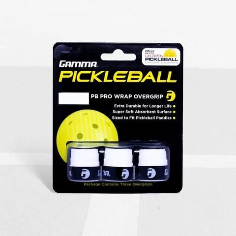 QUẤN CÁN NGOÀI PICKLEBALL GAMMA PRO WRAP WH