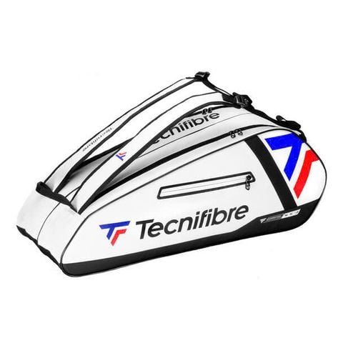 Túi đựng vợt Tecnifibre Tour Endurance White 6R 2025