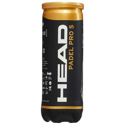 Bóng HEAD Padel Pro S (lon 3 quả)