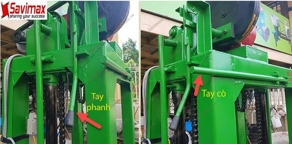 máy ép gạch Block thủ công