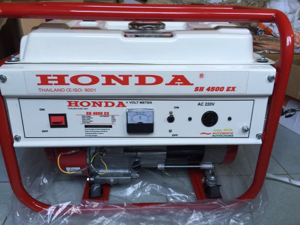 Máy phát điện Honda SH 4500EX (3.5kw, chạy xăng, đề nổ) – Savimax.vn