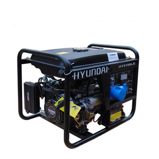 Máy phát điện Hyundai HY3100LE 2.8kw đề nổ chạy xăng