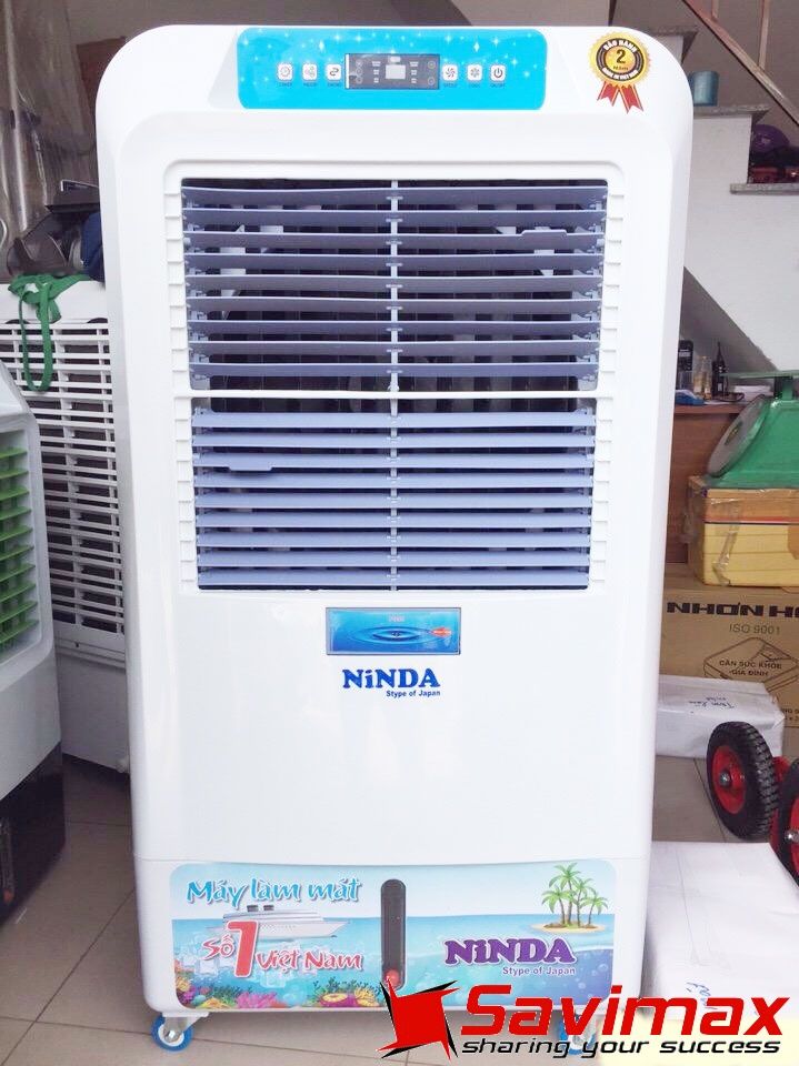 Quạt làm mát Ninda GY-60 (có điều khiển) chính hãng