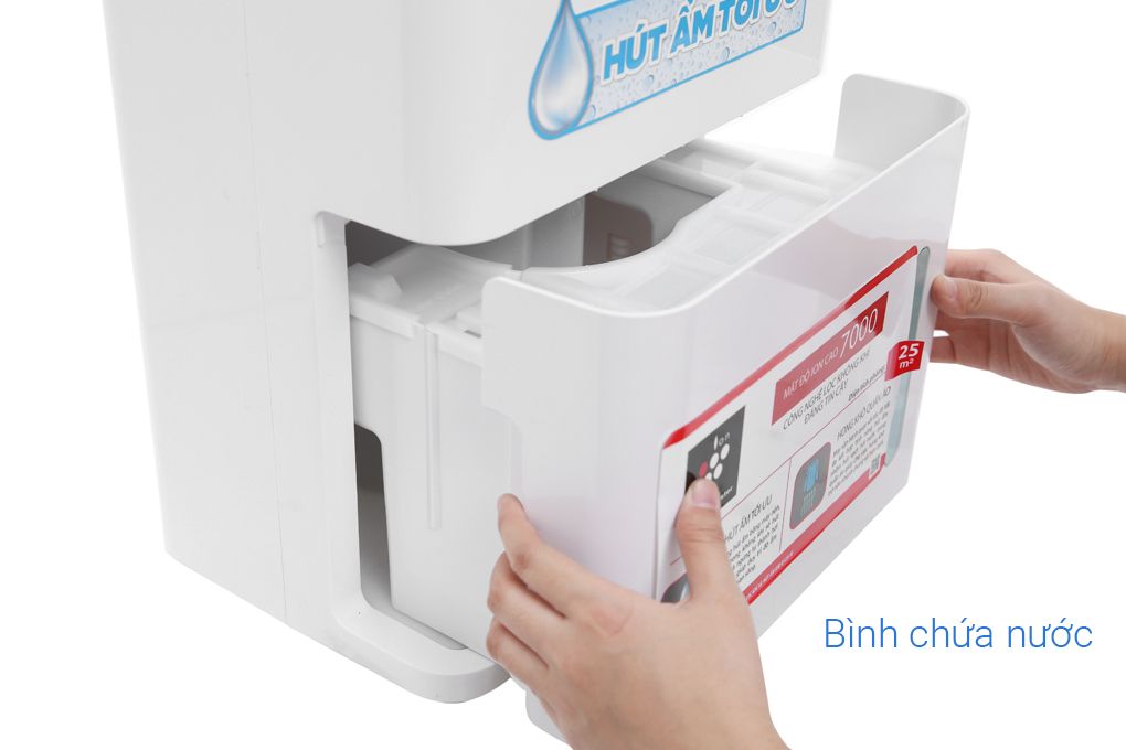 Máy lọc không khí và hút ẩm, tạo i-on Sharp DW-D12A-W