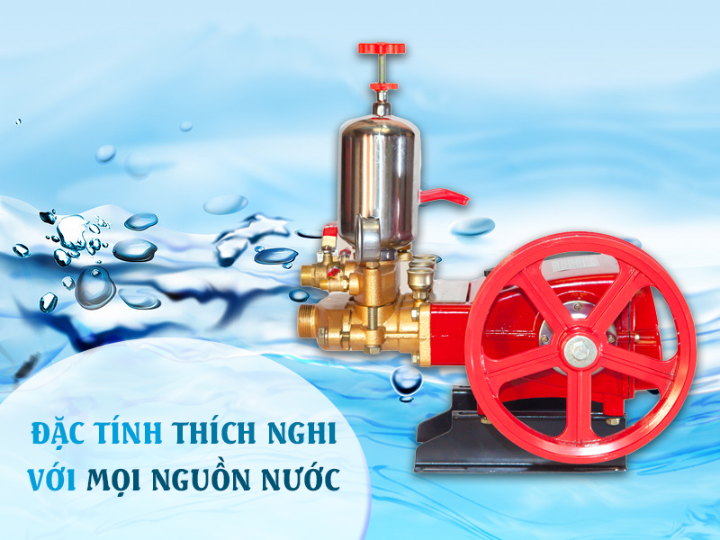 Đầu phun xịt áp lực Jetman JM-88 công suất 5HP piston sứ