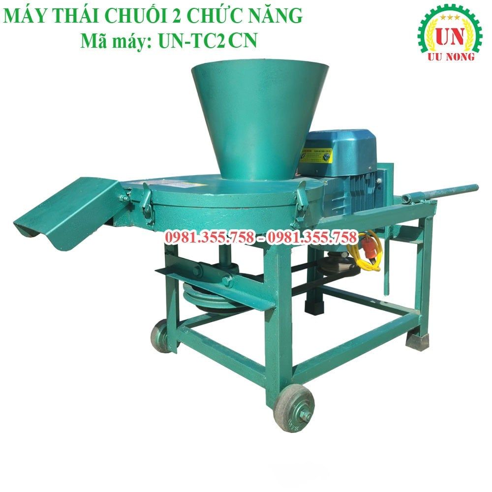 Máy thái chuối 2 chức năng Ưu Nông UN TC 2CN 2.2KW
