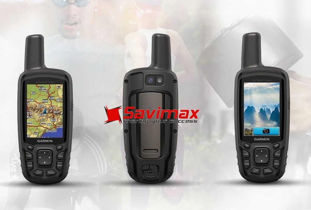 Máy định vị cầm tay GPS Map 64SC Site Survey
