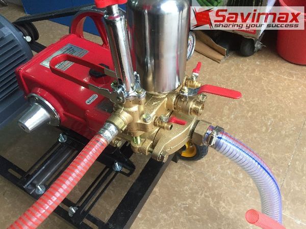 Máy rửa xe dây đai áp lực cao 5HP