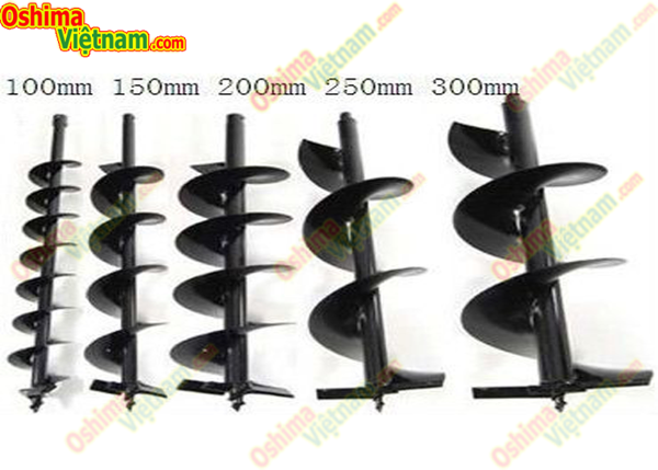 Mũi khoan đất đôi Oshima 150mm