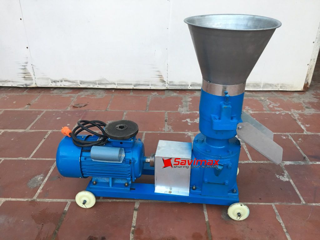 Máy ép cám viên trục đứng động cơ 4kw SV4K