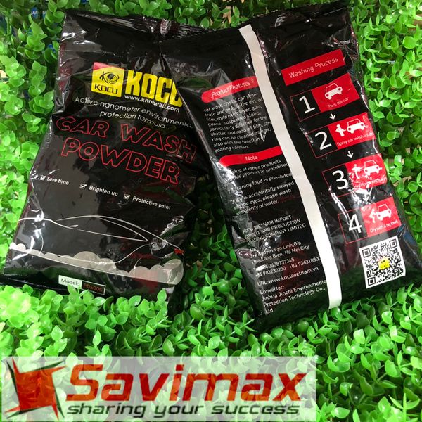 Bột rửa xe không chạm Kocu PD500G siêu sạch,chuyên dụng cho các tiệm rửa xe