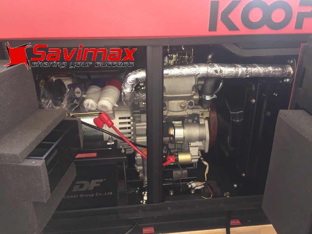Máy phát điện chống ồn Koop KDF12000Q-3 (11kva 3 pha diesel)
