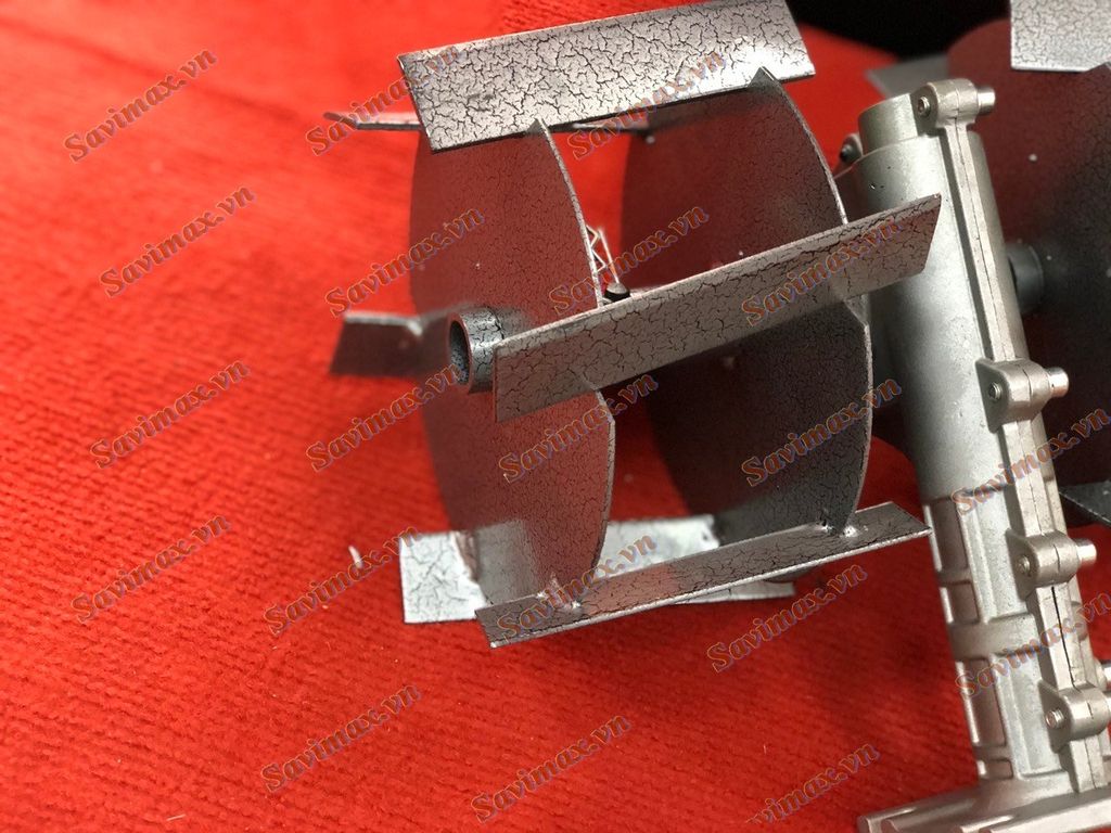 Bộ xạc cỏ gắn máy cắt cỏ, máy xạc cỏ trục 26mm.28mm loại cao cấp sơn tĩnh điện