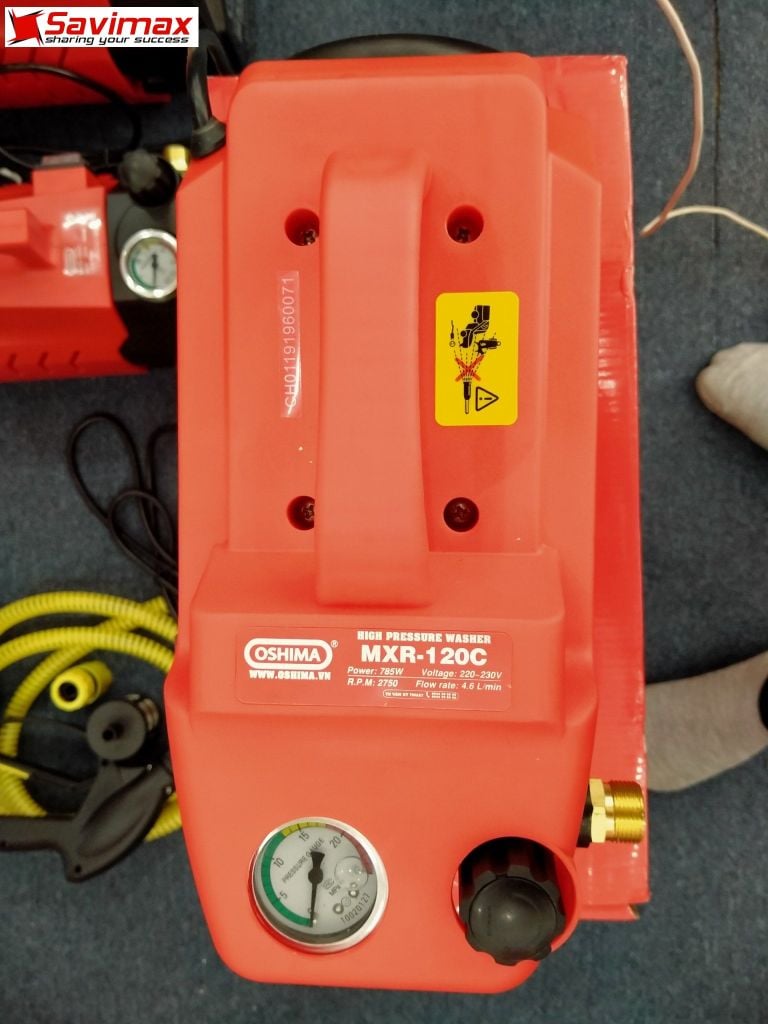 Máy xịt rửa Oshima OS-120C mô tơ từ