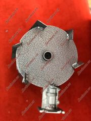 Bộ xạc cỏ gắn máy cắt cỏ, máy xạc cỏ trục 26mm.28mm loại cao cấp sơn tĩnh điện