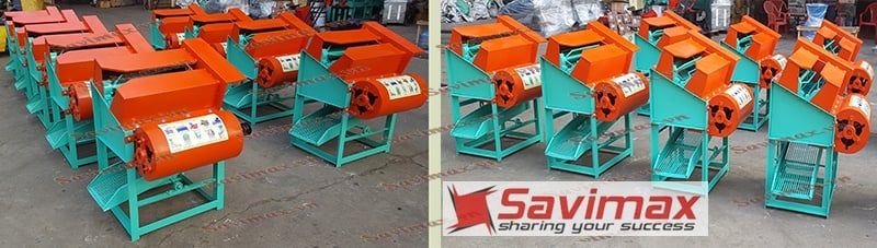 Máy tuốt lạc không dầu nổ Tk11