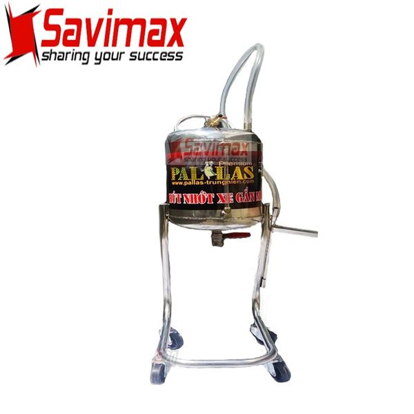 Máy hút nhớt xe máy Inox Pallas 8 lít