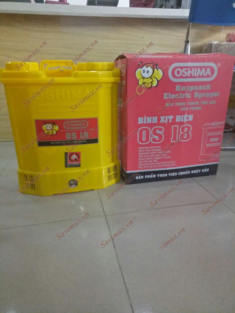 Bình xịt điện Oshima OS18