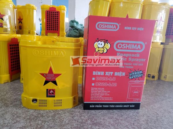 BÌNH XỊT ĐIỆN 20 LÍT ACQUY LITHIUM OS-20L12