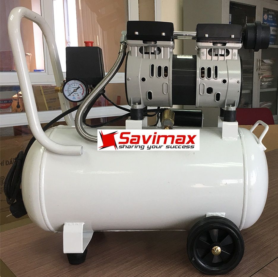 MÁY  NÉN KHÍ KHÔNG DẦU GIẢM ÂM WING TW-OF550-25L