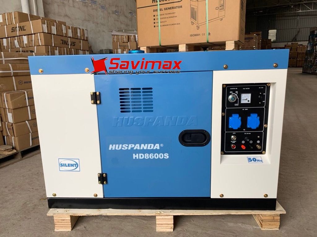Máy phát điện dầu giảm âm HUSPANDA HD6600