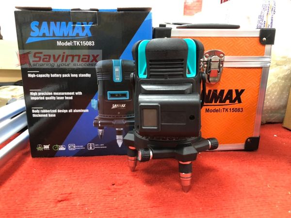 Máy cân mực 5 tia xanh Sanmax kèm chân rút