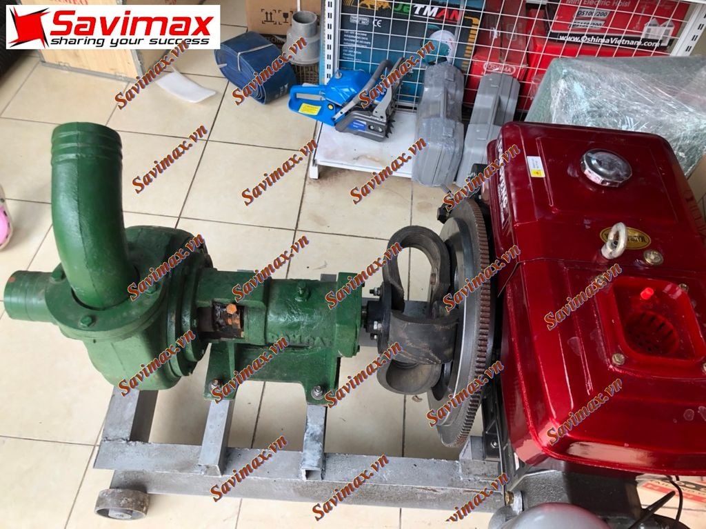 MÁY BƠM HÚT CÁT, BÙN THẢI, HỐ GA LẮP ĐẦU NỔ DIEZEL 30HP