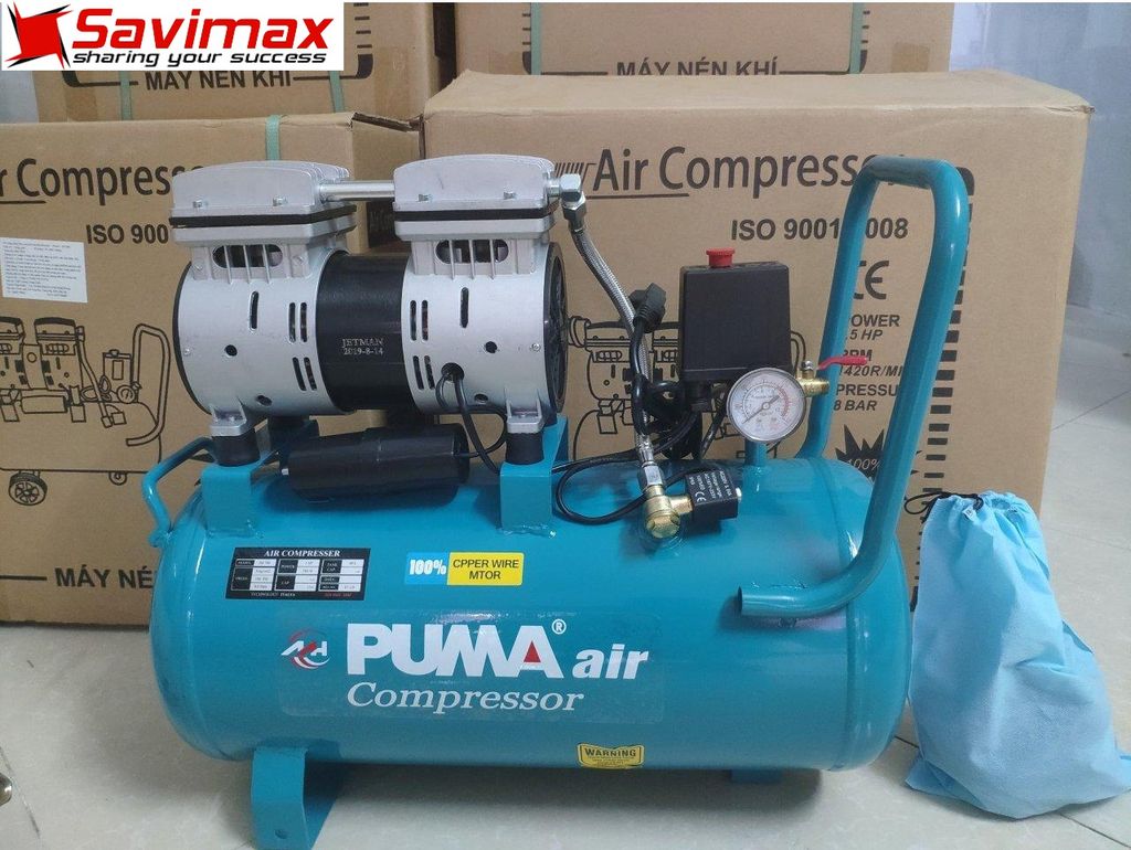 MÁY NÉN KHÍ KHÔNG DẦU PUMA 30L