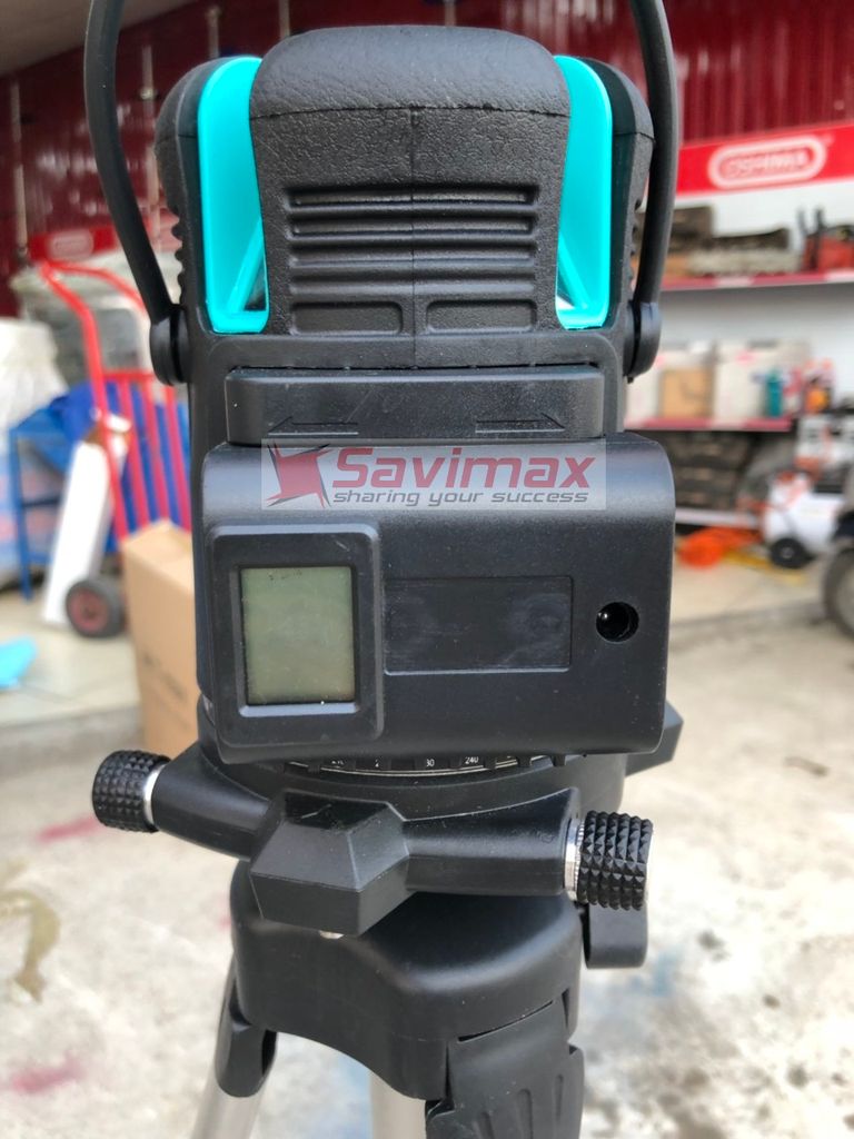 Máy cân mực laser 5 tia xanh Tmax kèm bộ chân rút