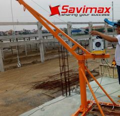 Tời cẩu xoay 360 độ tải trọng 500kg