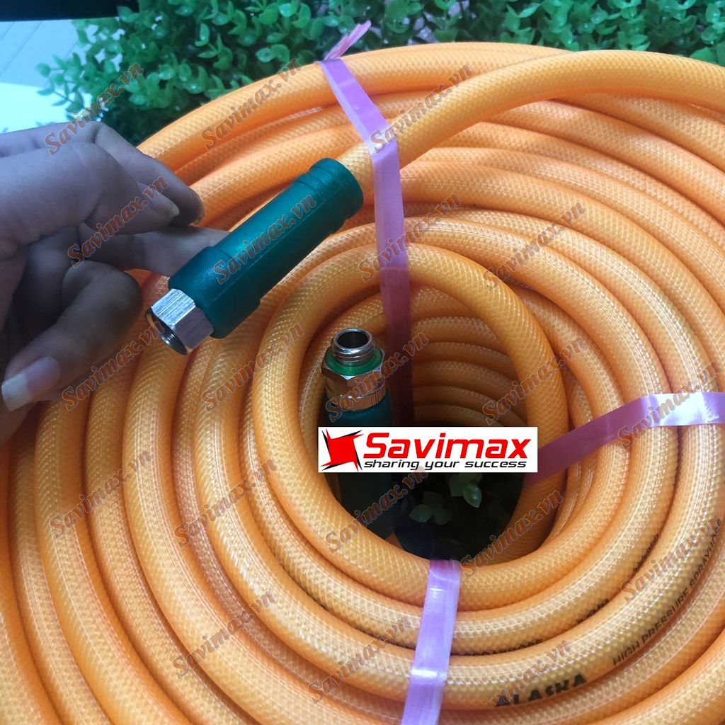 Dây hơi áp lực cao, ống nhựa PVC 50m 8.5mm
