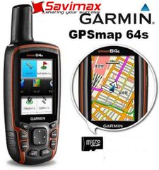 Máy định vị cầm tay GPS Garmin GPSMAP 64S