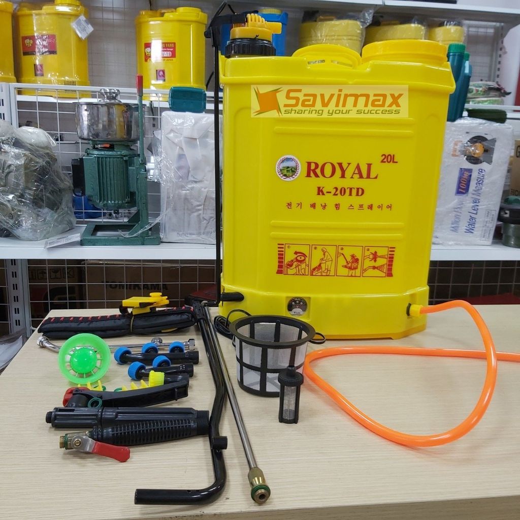 Bình xịt điện 2 chức năng ROYAL 2TD