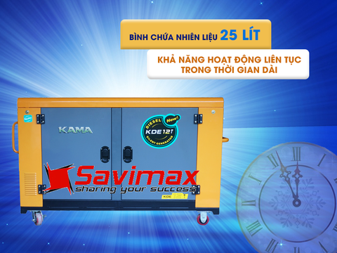 Máy phát điện Kama KDE12T 9.5Kw