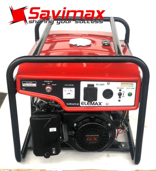 Máy phát điện Honda Elemax SH5200E chạy xăng, đề điện