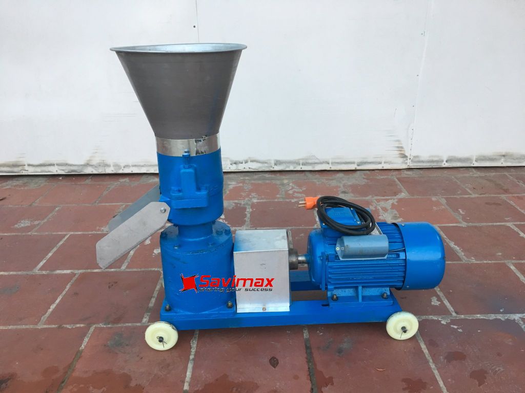 Máy ép cám viên trục đứng động cơ 4kw SV4K