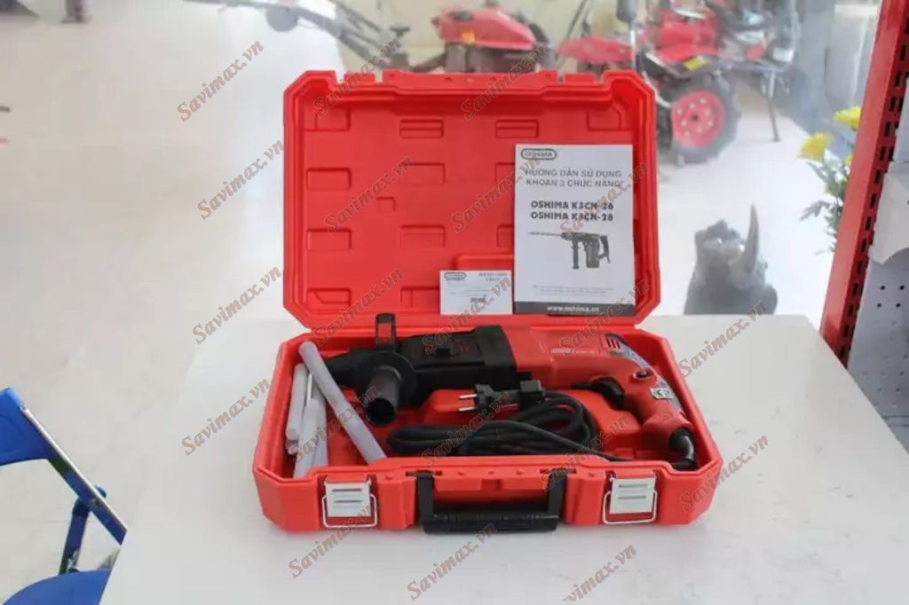 Khoan đục 3 chức năng Oshima K3CN28