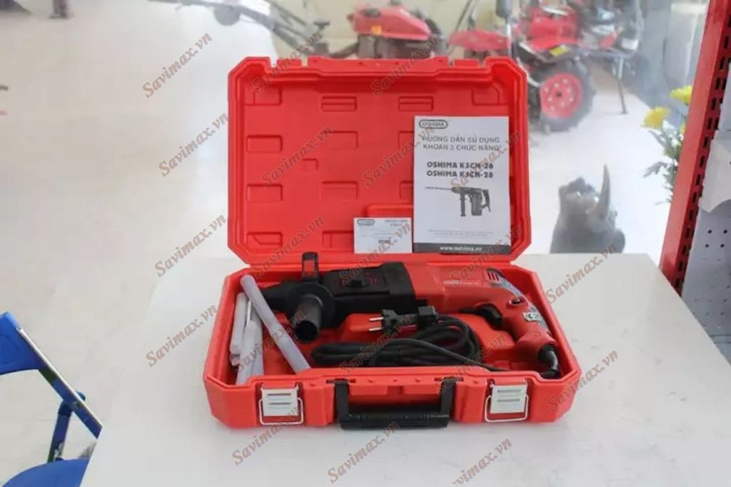 Khoan đục 3 chức năng Oshima K3CN26