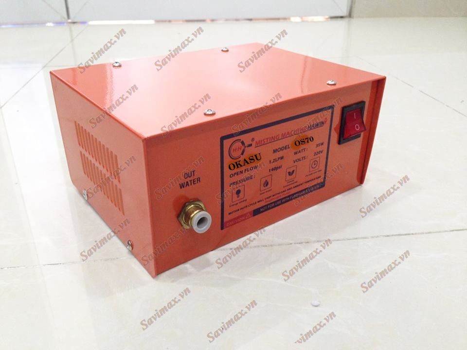 Bộ máy phun sương OKASU OS70 – 15 béc