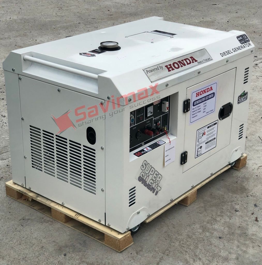 Máy phát điện Honda GS10KVA công suất 8kw chạy dầu