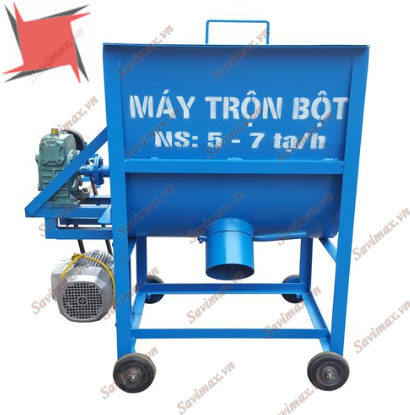 Máy trộn nguyên liệu nằm không động cơ TK100